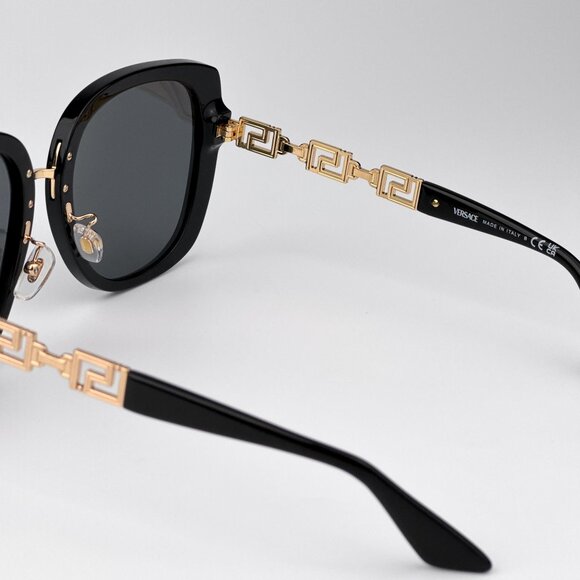 Versace VE4407D Women's Sunglasses – Black Butterfly Frame  | Color Code GB1/87 - Picture 7 of 10